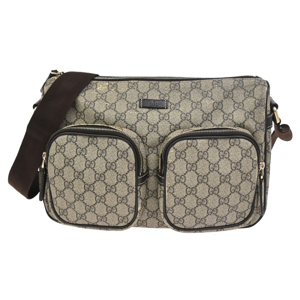 Gucci Gg Pattern Shoulder Messenger Bag #264486G25B